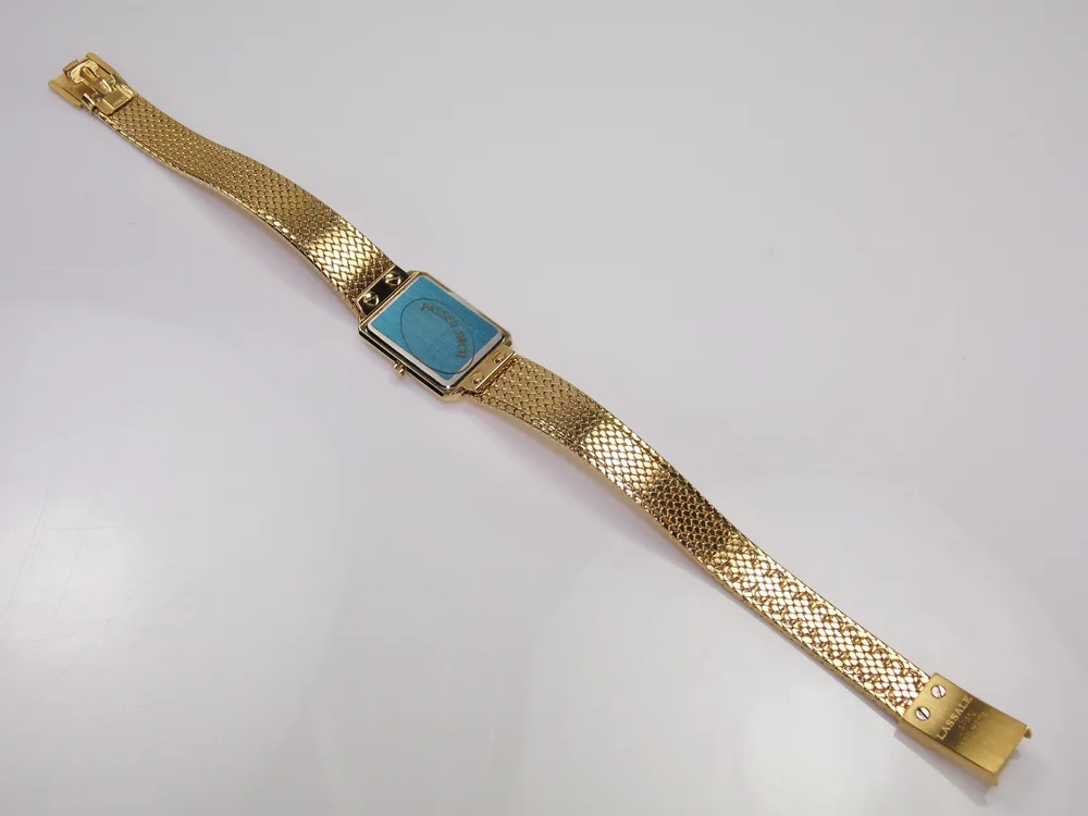 Very Rare Vintage Womens Ladies Gold Lassale by Seiko High